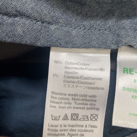 J. Crew Men’s Shorts Size 38 Gray 9" Inseam Casual Performance Stretch Chino - Picture 6 of 11